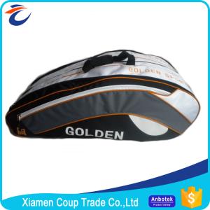 Quality Outdoor Men Custom Tennis Racket Bag / Sports Gym Bag 70x60x20 Cm Size wholesale