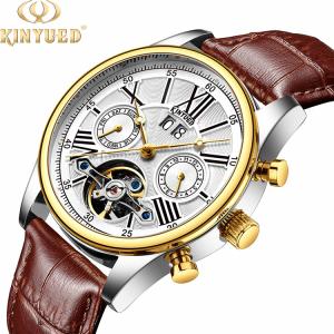 Quality Wind Up Mechanical Wrist Watch Water Resistant High Hardness Glass wholesale