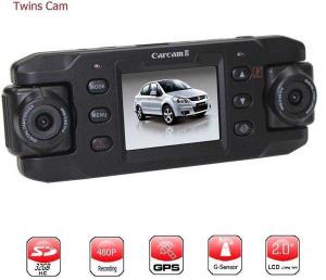 Quality Dual Lens 140 Degree Wide Angle 2.0 inch High definition LCD Car Black Box Recorder wholesale