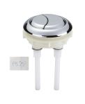 Flush Valve Fill Valve Push Button 3" Outlet Dual Flush Toilet Repair Parts From