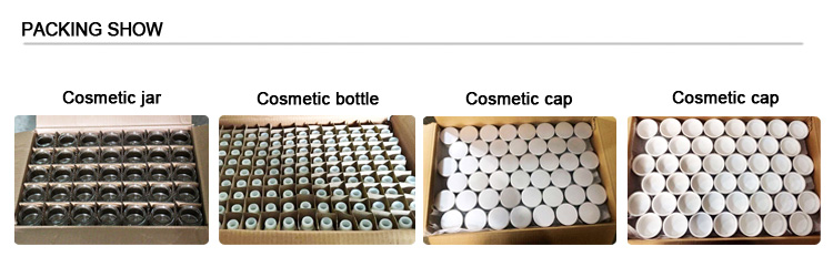Empty 30ml Cream Glass Jars Cosmetics Packaging For Face Cream