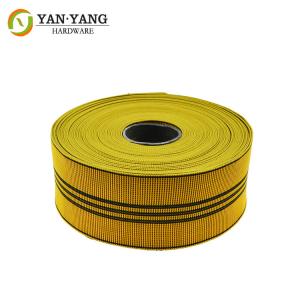 Quality Wholesale furniture accessories sofa webbing tape custom webbing belt sofa elastic webbing strap for sofa wholesale