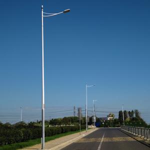 Quality Customizable Design Solar Street Light Pole Hot Dip Galvanized Steel For Outdoor Lighting Needs wholesale