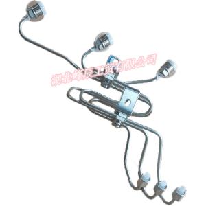 Quality Dongfeng Spare Parts 6L ISLe QSL8.9 QSL9 6LTAA8.9-C275 diesel engine high pressure fuel injection pipe C5295477 wholesale