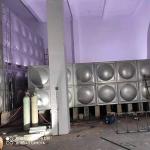 Ramming Craft 10000M3 SS304 Welded Sectional Water Tank