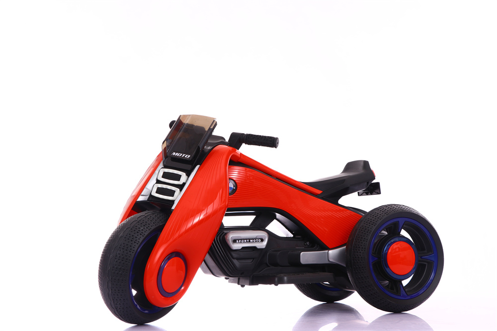 Electric Kids Motorcycle Toy with Early Education Music Function and Max Loading 30kg