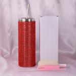 Personalized 20 Oz Plastic Water Bottle Bling Rhinestone Tumbler Water Bottle