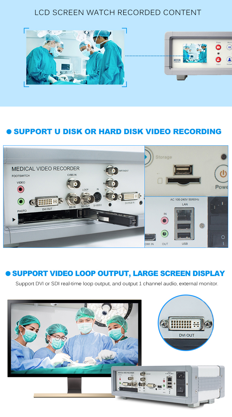 High Performance HD Surgical Video Recorder For B-Mode Ultrasound