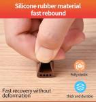 D-shaped Silicone Strips for Dustproof Insectproof Soundproof Customizable