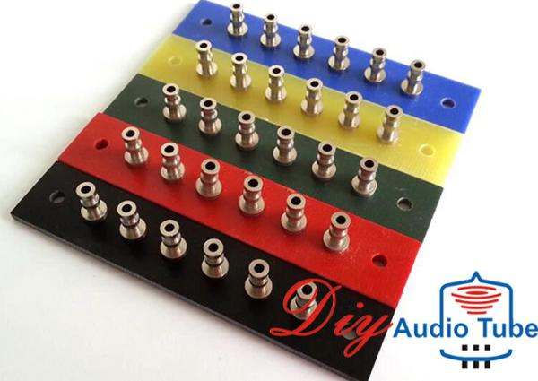 Audio Tube AMP Board 6 Pins Tag Strip 78.5x16x2mm Size For Vintage HIFI Guitar