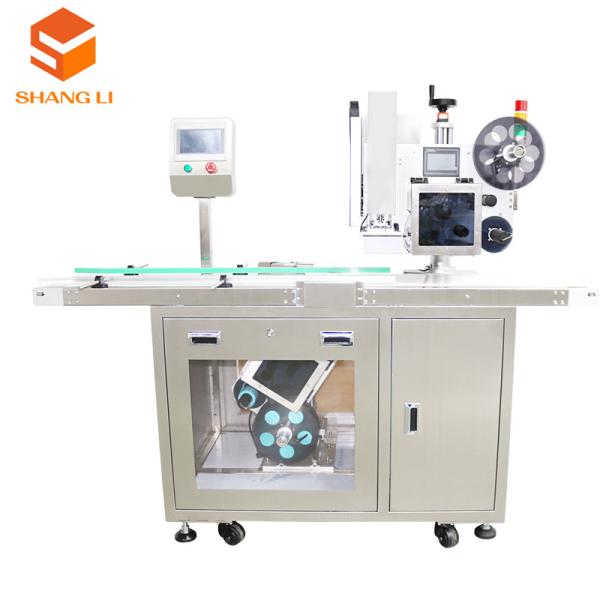 Wood Packaging Material Square Bottle Label Applicator for Flat Surfaces and