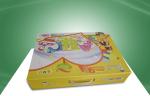 Stationery Custom Printed Corrugated Boxes With Plastic Hondle