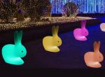 LED colorful light Yutu Mid-Autumn Festival moon rabbit modeling lighhting