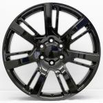 Black Silver Cadillac Replica Wheels 22 Inch 4738 Fit Chevy Tahoe Sierra Yukon