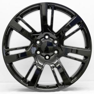 Quality Black Silver Cadillac Replica Wheels 22 Inch 4738 Fit Chevy Tahoe Sierra Yukon Escalade wholesale