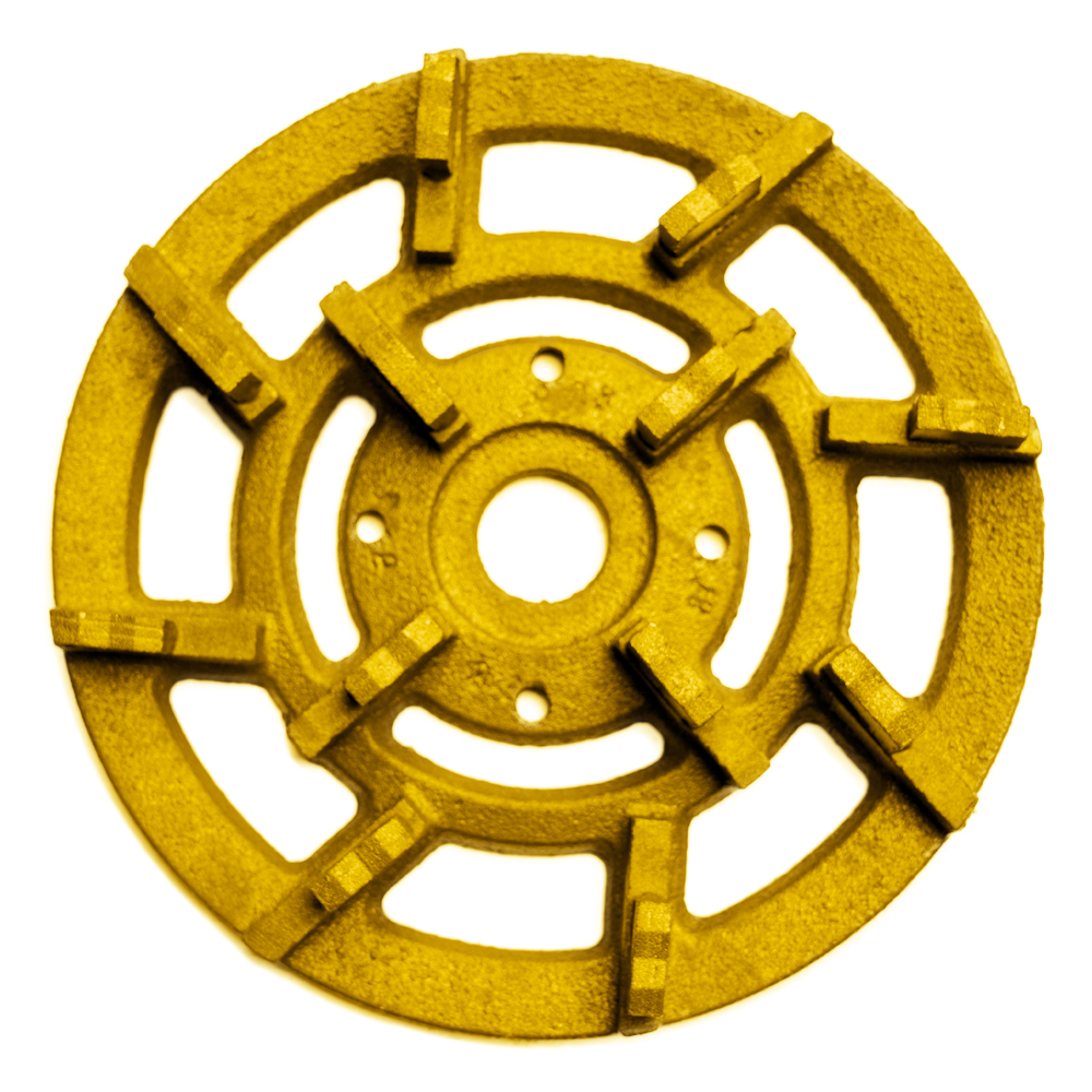 Metal Bond Diamond Grinding Plate for Granite Stone 6" Size 400 Grit