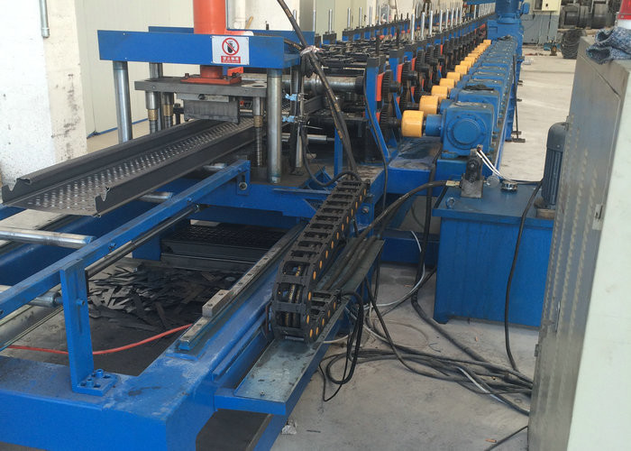 Galvanized Steel Wire Mesh Perforated Cable Tray Forming Machine CE / ISO Certified