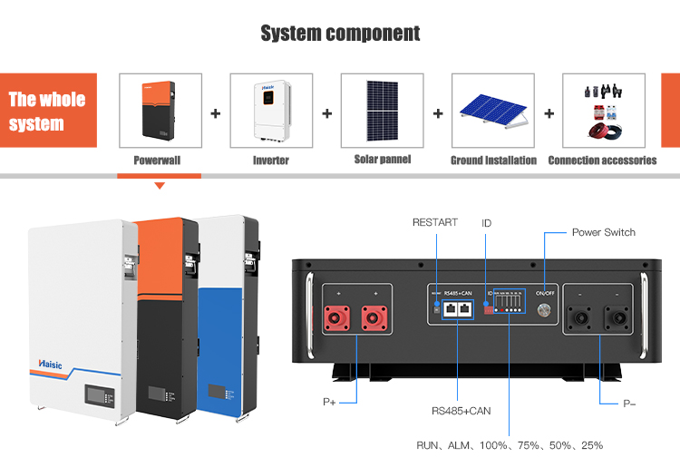5kw 10kw 15kw Solar Energy System Home Hybrid Solar Power System Complete Kit Shenzhen