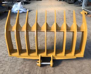 Quality 13 Ton Excavator Stick Rake For Land Clearing Site Preparation wholesale