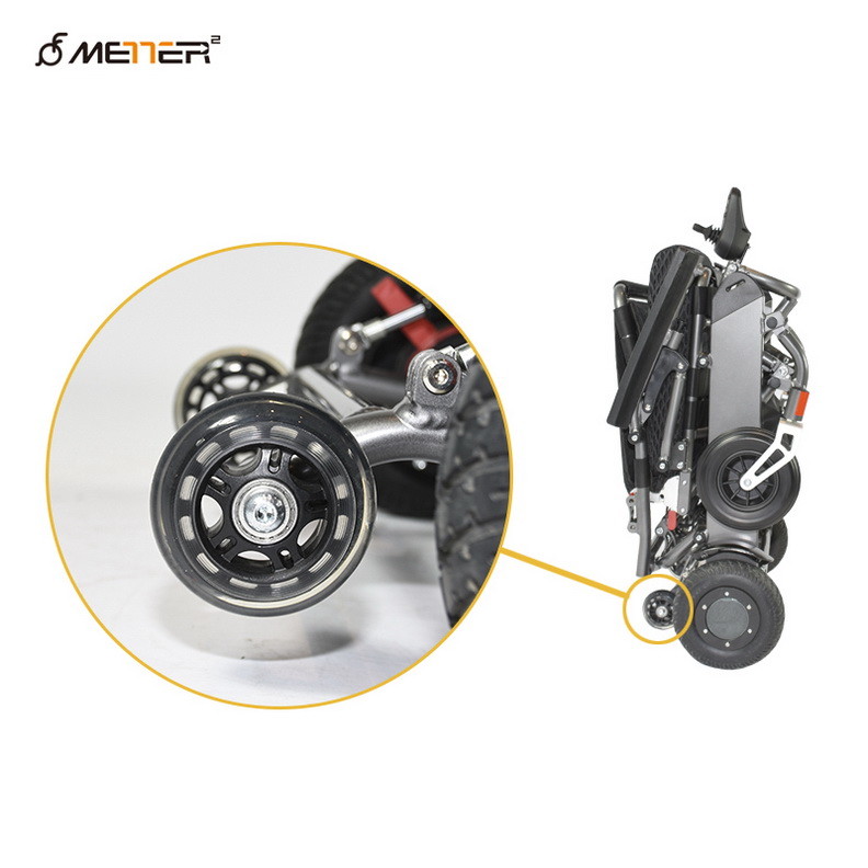 Brushless Motor 6 Km/H Portable Foldable Electric Wheelchair
