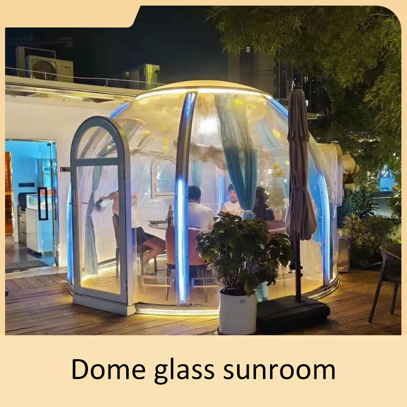 Outdoor Villa Hotel Bubble Room Transparent tent Glass celebrity Restaurant Sun Room PC Star Room Outdoor Homestay