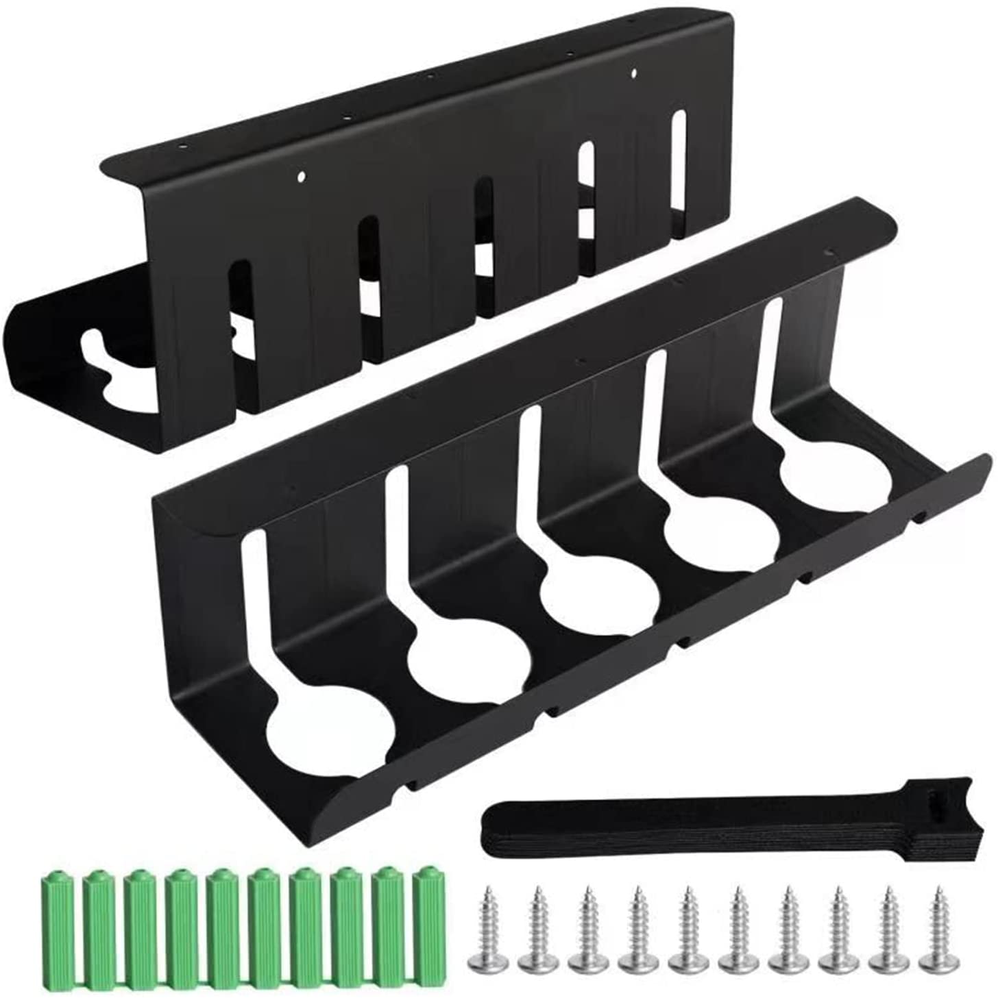 Convenient Living Room Cable Carrier No Drilling Improved Cable Channel for Table