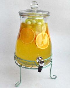 Quality glass juice / beverage dispensers wholesale