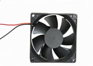 Quality 12V DC Brushless Fan Plastic Frame / Impeller Silent Cooling Type With Jack wholesale