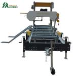 Electric Gasoline Horizontal Band Timber Cutting Machine Saw for Furniture and