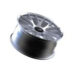 ET20 22 Inch Deep Concave Wheels Aluminum Alloy Gloss Silver