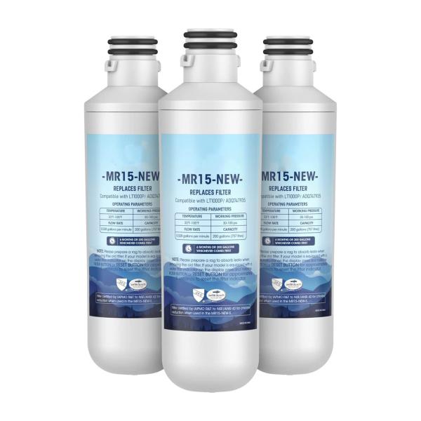 LT1000PC ADQ747935 MDJ64844601 NSF Certified Refrigerator Water Filter