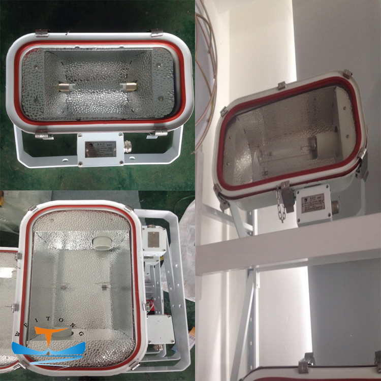 Plastic Shell Marine Lighting Equipment 2 x 65W All - Round Navigation Light 12 - 50M Ship