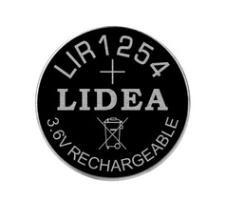 Quality 3.6V lithium ion button cell LIR1254 wholesale