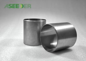 Quality Silver Tungsten Carbide Sleeve Insert / Radial Bearing Sleeve Sandblasting Surface wholesale
