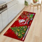 Christmas Long Strip Washable Kitchen Carpet For Sofa Area