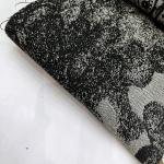 Textured Cotton Polyester Denim Jacquard Fabric For Jackets 10OZ 150cm
