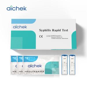 Quality One Piece Syphilis Test Strips 99% Syphilis Health Check Rapid Test wholesale