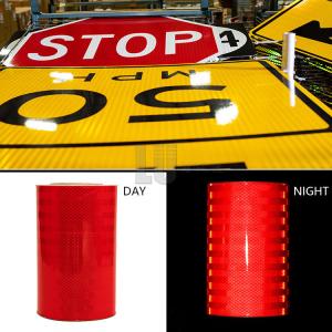 China Printing Customized Reflective Tape For Traffic Road Signs on sale