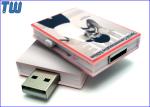 Full Color UV Digital Printing Magazine 16GB USB Pen Stick Side Slip Out