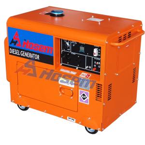 Quality Soundproof 6kw 6.5kw Air Cooled Small Diesel Genset For Home Use wholesale