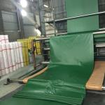 Knitted PVC Tarpaulin Fabric For Tent , Truck Cover And Sunshade