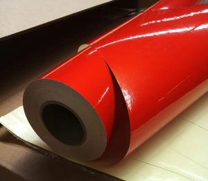 Quality White Glue Reflective Banner Vinyl Film For Industrial And Traffic Safty Signs wholesale