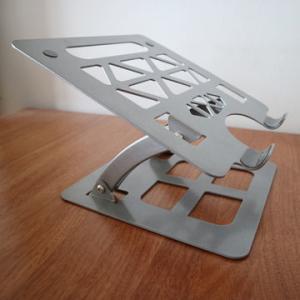 Quality Silicone pad Height Adjustable Laptop Stand , 2-14.5cm computer desktop stands wholesale