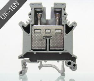 Quality UK16N UK Series DIN Rail Screw Clamp Terminal Blocks wholesale