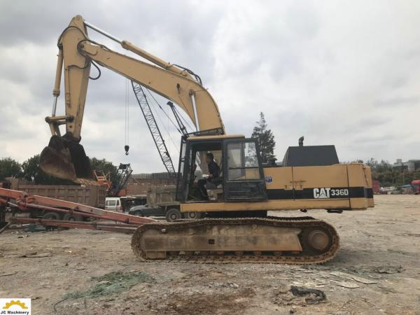 Japan origin 30T Used Cat E300B original paint CAT excavator with bucket size 1