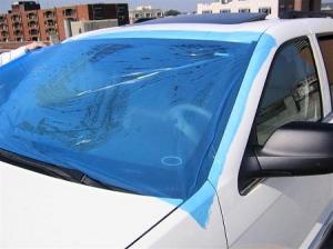 Quality Polyethylene 24'' 3mil Auto Crash Wrap For Vehicles Wreck A Wrap Salvage Car Warpping wholesale