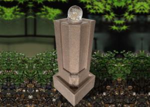 Quality Glass Ball Sandstone Outdoor Fountains &amp; Waterfalls wholesale