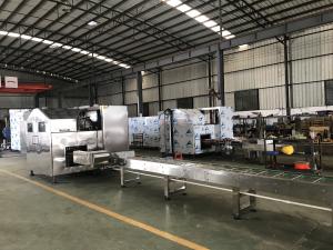 Quality Two Color Stain Steel 7kg/H Automatic Ice Cream Cone Machine 3.37kw 380V wholesale