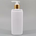 Square Gilded 24mm 7.0oz Cosmetic Lotion Bottle