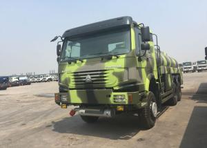Quality LHD 6X6 Military Fuel Oil Tanker Truck 16 - 25 CBM Euro 2 336 HP High Capacity wholesale